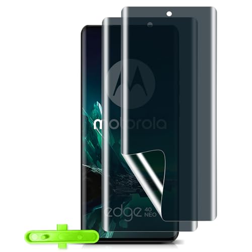 HeeYeal [2 Stück Privacy Schutzfolie für Motorola Moto Edge 40 Neo, TPU Privatsphäre Displayschutzfolie, mit Installationswerkzeug Kratzfest Sichtschutzfolie für Motorola Moto Edge 40 Neo HeeYeal [2 Stück Privacy Schutzfolie für Motorola Moto Edge 40 Neo, TPU Privatsphäre Displayschutzfolie, mit Installationswerkzeug Kratzfest Sichtschutzfolie für Motorola Moto Edge 40 Neo von HeeYeal