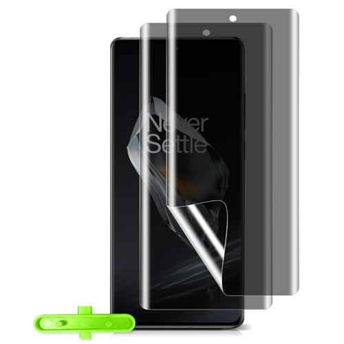 HeeYeal [2 Stück Privacy Schutzfolie für OnePlus 12 5G, TPU Privatsphäre Displayschutzfolie, mit Installationswerkzeug Kratzfest Sichtschutzfolie für OnePlus 12 5G HeeYeal [2 Stück Privacy Schutzfolie für OnePlus 12 5G, TPU Privatsphäre Displayschutzfolie, mit Installationswerkzeug Kratzfest Sichtschutzfolie für OnePlus 12 5G von HeeYeal