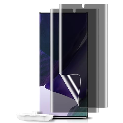 HeeYeal [2 Stück Privacy Schutzfolie für Samsung Galaxy Note20 Ultra 5G, TPU Privatsphäre Displayschutzfolie, mit Installationswerkzeug Kratzfest Sichtschutzfolie für Samsung Galaxy Note20 Ultra 5G HeeYeal [2 Stück Privacy Schutzfolie für Samsung Galaxy Note20 Ultra 5G, TPU Privatsphäre Displayschutzfolie, mit Installationswerkzeug Kratzfest Sichtschutzfolie für Samsung Galaxy Note20 Ultra 5G von HeeYeal
