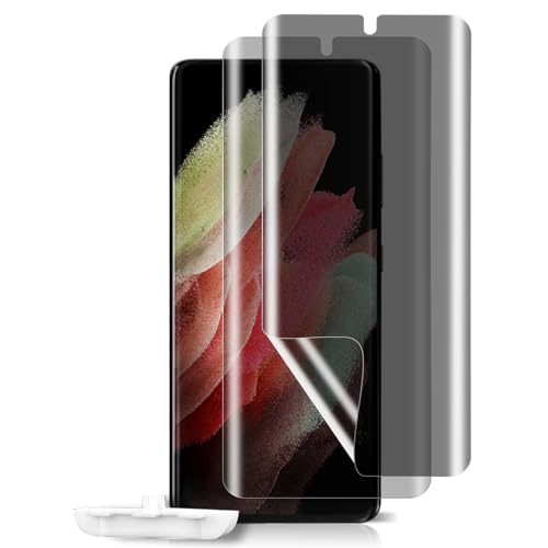 HeeYeal [2 Stück Privacy Schutzfolie für Samsung Galaxy S21 Ultra 5G, TPU Privatsphäre Displayschutzfolie, mit Installationswerkzeug Kratzfest Sichtschutzfolie für Samsung Galaxy S21 Ultra 5G HeeYeal [2 Stück Privacy Schutzfolie für Samsung Galaxy S21 Ultra 5G, TPU Privatsphäre Displayschutzfolie, mit Installationswerkzeug Kratzfest Sichtschutzfolie für Samsung Galaxy S21 Ultra 5G von HeeYeal