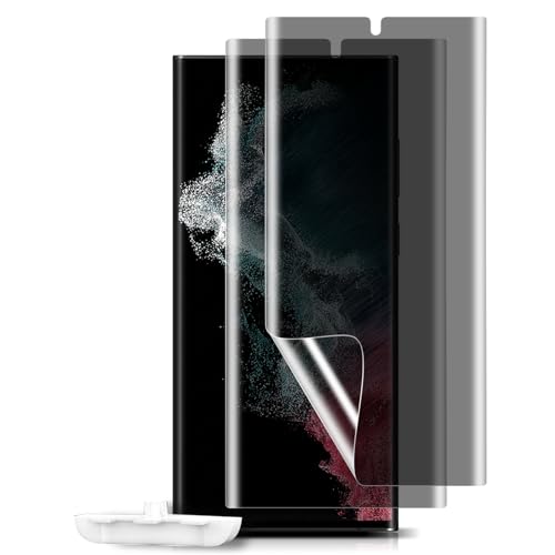 HeeYeal [2 Stück Privacy Schutzfolie für Samsung Galaxy S22 Ultra 5G, TPU Privatsphäre Displayschutzfolie, mit Installationswerkzeug Kratzfest Sichtschutzfolie für Samsung Galaxy S22 Ultra 5G HeeYeal [2 Stück Privacy Schutzfolie für Samsung Galaxy S22 Ultra 5G, TPU Privatsphäre Displayschutzfolie, mit Installationswerkzeug Kratzfest Sichtschutzfolie für Samsung Galaxy S22 Ultra 5G von HeeYeal