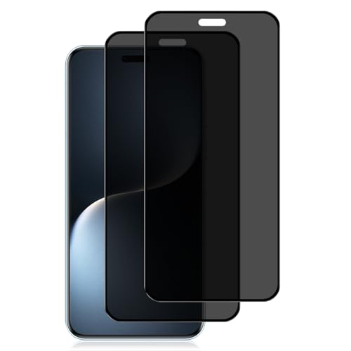 HeeYeal 2 Stück Privacy Schutzfolie kompatible mit Honor Magic 7 Pro 5G, 9H Härte Anti-Spähen Sichtschutzfolie, Panzer Schutz Glas Anti-Spy Folie für Honor Magic 7 Pro 5G von HeeYeal
