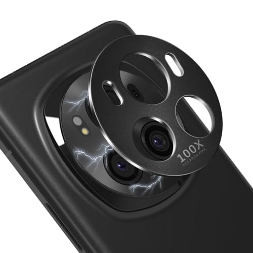 HeeYeal Kameraschutz für Honor Magic 6 Pro 5G, 9H Härte Kratzfest Metall Aluminiumlegierung Objektivschutzrings, Kamera Styling Rahmen, Hinten Linse Schutzfolie Hülle für Honor Magic 6 Pro 5G -Schwarz HeeYeal Kameraschutz für Honor Magic 6 Pro 5G, 9H Härte Kratzfest Metall Aluminiumlegierung Objektivschutzrings, Kamera Styling Rahmen, Hinten Linse Schutzfolie Hülle für Honor Magic 6 Pro 5G -Schwarz von HeeYeal