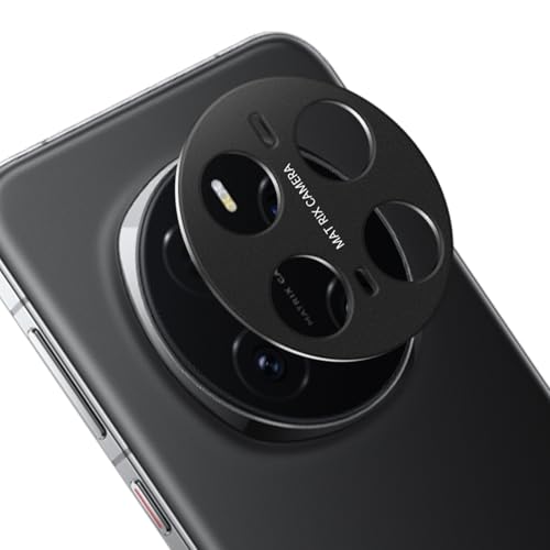HeeYeal Kameraschutz für Honor Magic 7 Pro 5G, 9H Härte Kratzfest Aluminiumlegierung Objektivschutzrings, Kamera Styling Rahmen, Hinten Linse Schutzfolie Hülle für Honor Magic 7 Pro 5G - Schwarz HeeYeal Kameraschutz für Honor Magic 7 Pro 5G, 9H Härte Kratzfest Aluminiumlegierung Objektivschutzrings, Kamera Styling Rahmen, Hinten Linse Schutzfolie Hülle für Honor Magic 7 Pro 5G - Schwarz von HeeYeal