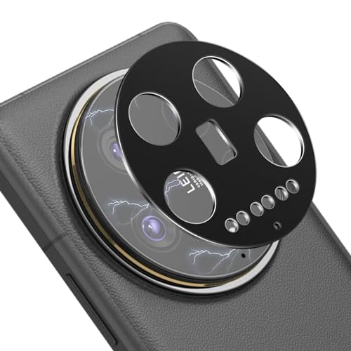 HeeYeal Kameraschutz für Xiaomi 14 Ultra 5G, 9H Härte Kratzfest Metall Aluminiumlegierung Objektivschutzrings, Kamera Styling Rahmen, Hinten Linse Schutzfolie Hülle für Xiaomi 14 Ultra 5G - Schwarz HeeYeal Kameraschutz für Xiaomi 14 Ultra 5G, 9H Härte Kratzfest Metall Aluminiumlegierung Objektivschutzrings, Kamera Styling Rahmen, Hinten Linse Schutzfolie Hülle für Xiaomi 14 Ultra 5G - Schwarz von HeeYeal