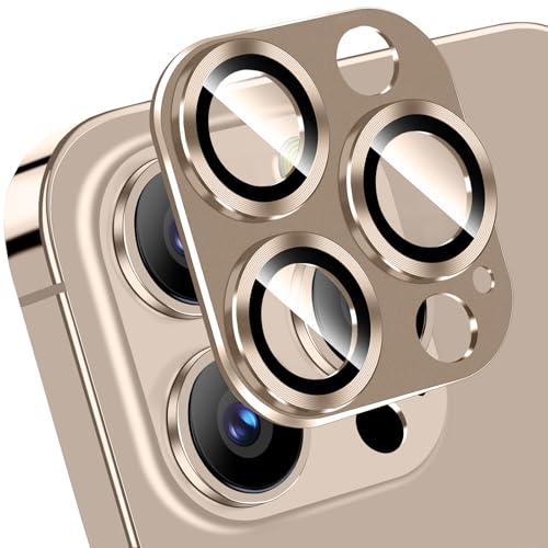 HeeYeal Kameraschutz für iPhone 16 Pro/iPhone 16 Pro Max Kamera Schutzfolie, 9H Härte Schutz Glas Aluminiumlegierung Linsenschutz Kamerafolie, HD Camera Protector für iPhone 16 Pro Max - Titan Braun HeeYeal Kameraschutz für iPhone 16 Pro/iPhone 16 Pro Max Kamera Schutzfolie, 9H Härte Schutz Glas Aluminiumlegierung Linsenschutz Kamerafolie, HD Camera Protector für iPhone 16 Pro Max - Titan Braun von HeeYeal