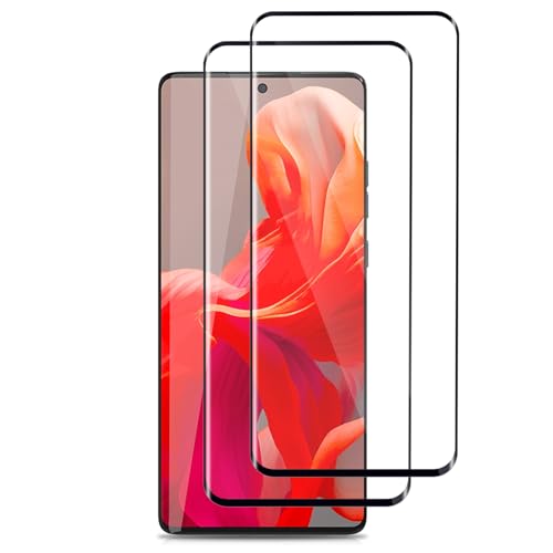 HeeYeal Schutzfolie Kompatible mit Motorola Moto G85 5G, [2 Stück] 9H Härte Ultrabeständig Displayschutz, Bruchsicher Anti-Kratzer, HD-Klar Panzer Schutz Glas für Motorola Moto G85 5G von HeeYeal