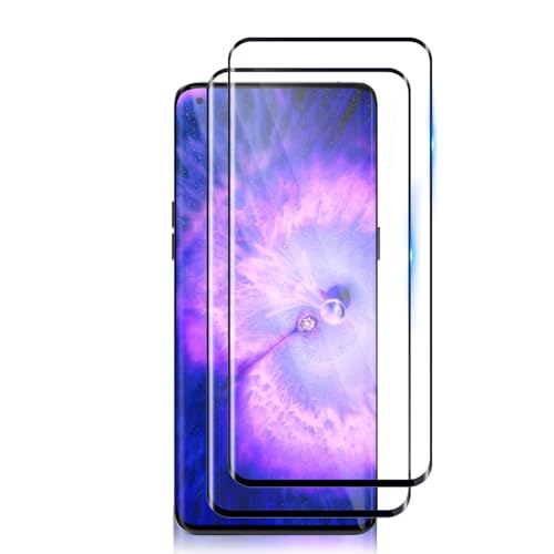 HeeYeal Schutzfolie Kompatible mit Oppo Find X5 Pro 5G, [2 Stück] 9H Härte Ultrabeständig Displayschutz, Bruchsicher Anti-Kratzer, HD-Klar Panzer Schutz Glas für Oppo Find X5 Pro 5G von HeeYeal
