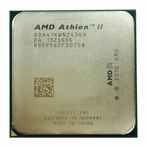 AMD Athlon II X4 641 2,8 GHz Quad-Core CPU Prozessor AD641XWNZ43GX Sockel FM1 KEIN LÜFTER von Hegem