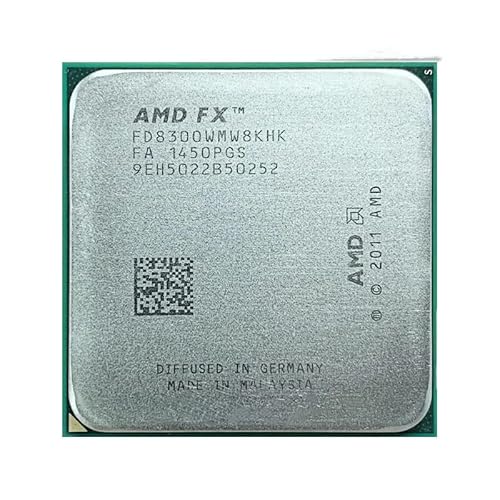 AMD FX-8300 FX 8300 FX8300 3,3 GHz 8-Kern-8M-Prozessor Sockel AM3+ CPU 95 W Bulk-Paket FX-8300 KEIN LÜFTER von Hegem