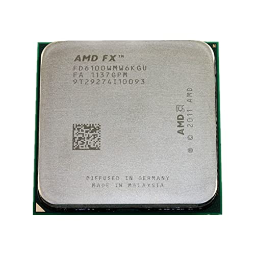AMD FX-Serie FX 6100 3,3 GHz Sechskern-Sechs-Thread-CPU-Prozessor FD6100WMW6KGU Sockel AM3+ KEIN LÜFTER von Hegem