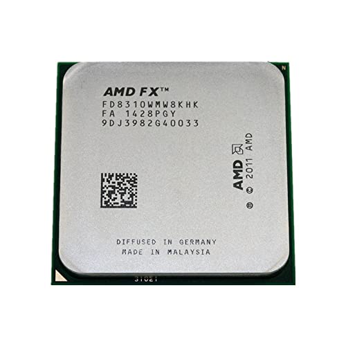 AMD FX-Serie FX-8310 FX 8310 3,4 GHz Achtkern-CPU-Prozessor FD8310WMW8KHK Sockel AM3+ KEIN LÜFTER von Hegem