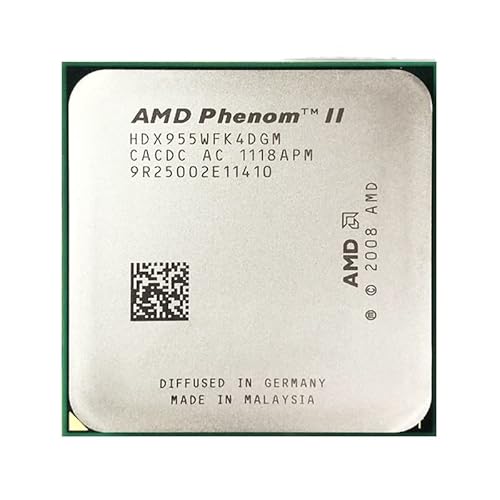 AMD Phenom II X4 955 3,2 GHz 95 W Quad-Core CPU Prozessor HDX955WFK4DGM/HDX955WFK4DGI Sockel AM3 KEIN LÜFTER von Hegem