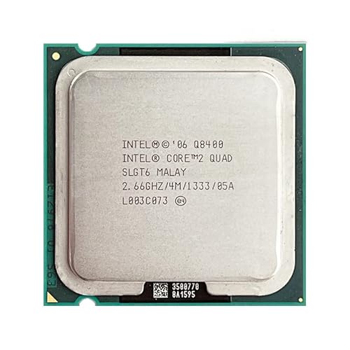 Intel Core 2 Quad Q8400 2,6 GHz Quad-Core Quad-Thread CPU Prozessor 4M 95 W LGA 775 KEIN LÜFTER von Hegem