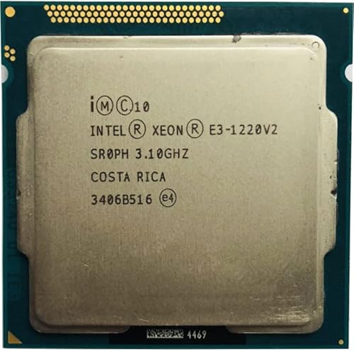 Intel Xeon E3-1220 V2 E3 1220v2 E3 1220 V2 3,1 GHz Quad-Core CPU Prozessor 8M 69 W LGA 1155 KEIN LÜFTER von Hegem
