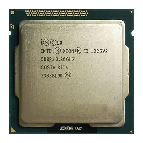 Intel Xeon E3-1225 V2 E3 1225v2 E3 1225 V2 3,2 GHz Quad-Core Quad-Thread CPU Prozessor 8M 77W LGA 1155 KEIN LÜFTER von Hegem