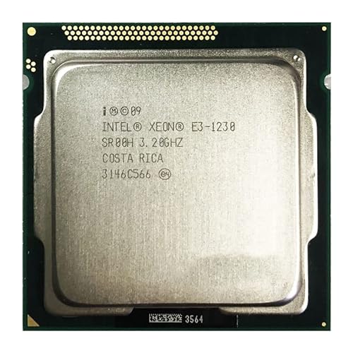 Intel Xeon E3-1230 E3 1230 3,2 GHz Quad-Core Eight-Thread CPU Prozessor 8M 80W LGA 1155 KEIN LÜFTER von Hegem