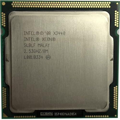 Intel Xeon X3440 2,5 GHz Quad-Core Acht-Thread 95 W CPU Prozessor 8M 95 W LGA 1156 KEIN LÜFTER von Hegem