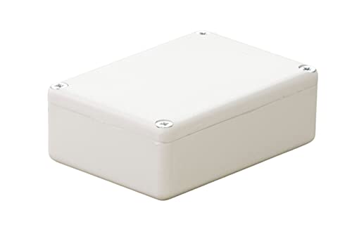 HeiGroup - HBT3 - ABS Kunststoffgehäuse mit Deckel, Mehrzweckgehäuse, Modulgehäuse, (LxBxH) 73,5 x 51 x 25,5 mm, Weiß - Matt von HeiGroup