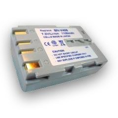 Qualitätsakku - Akku für JVC Typ BN-V408-H - 1100mAh - 7,2V - Li-Ion von Heib