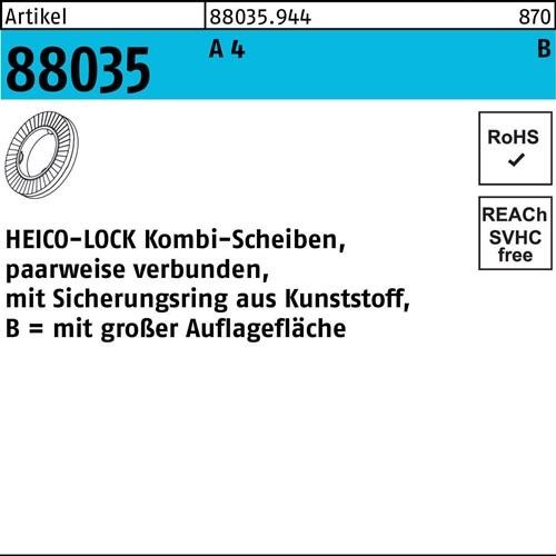 100 Stk. Heico Kombischeibe R 88035 HKB-12S A 4 100 Stück 880359440120000 100 Stk. Heico Kombischeibe R 88035 HKB-12S A 4 100 Stück 880359440120000 von Heico