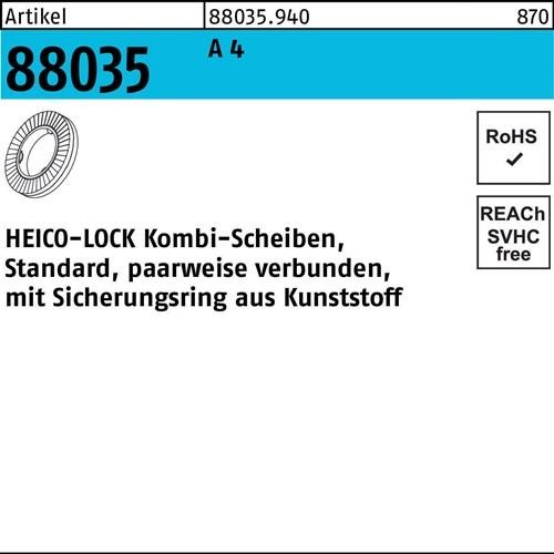 200 Stk. Heico Kombischeibe R 88035 HKS- 8S A 4 200 Stück 880359400080000 200 Stk. Heico Kombischeibe R 88035 HKS- 8S A 4 200 Stück 880359400080000 von Heico