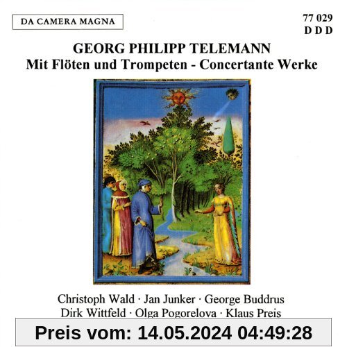 Konzertante Werke für Flöte und Trompete von Heidelberger Kammerorchester