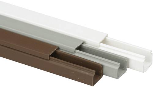 Heidemann 09940 Kabelkanal (L x B x H) 2000 x 15 x 15mm Braun von Heidemann