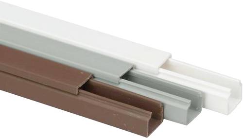 Heidemann 09941 Kabelkanal (L x B x H) 2000 x 15 x 15mm Grau von Heidemann