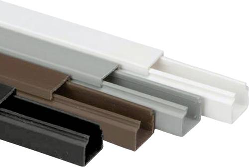 Heidemann 09947 Kabelkanal (L x B x H) 2000 x 15 x 15mm Anthrazit von Heidemann