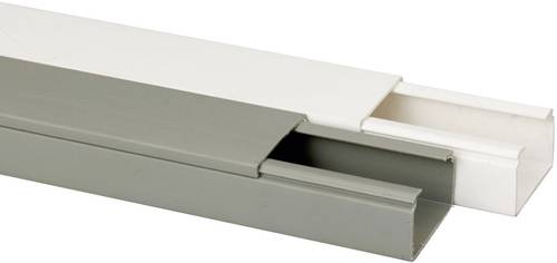 Heidemann 09966 Kabelkanal (L x B x H) 2000 x 40 x 25mm Grau von Heidemann