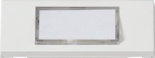 Heidemann 70060 Klingelplatte mit Namensschild 1fach Reinweiß 24 V/1A von Heidemann