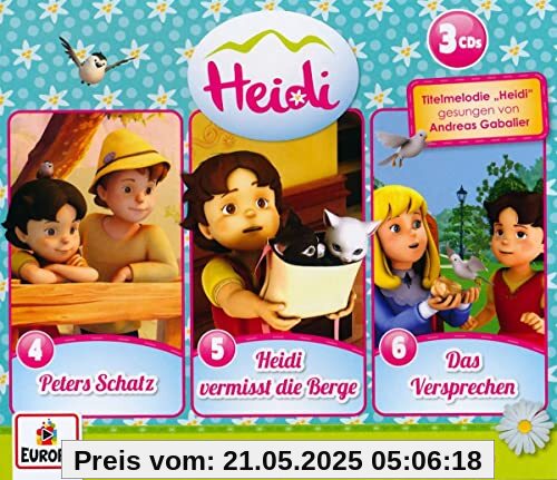 Die 2.3er Box (Folgen 4,5,6) von Heidi