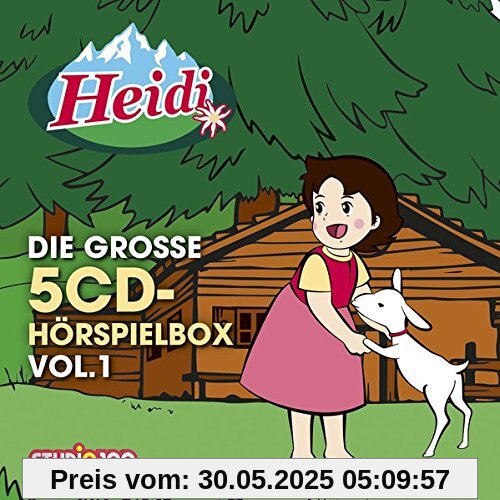 Heidi - Die große 5CD-Hörspielbox Vol.1 von Heidi