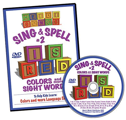 Sing & Spell the Sight Words - Volume 2 DVD von HeidiSongs