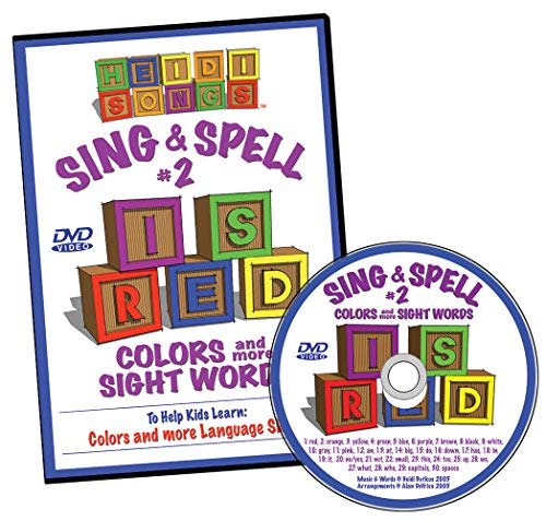 Sing & Spell the Sight Words - Volume 2 DVD Sing & Spell the Sight Words - Volume 2 DVD von HeidiSongs