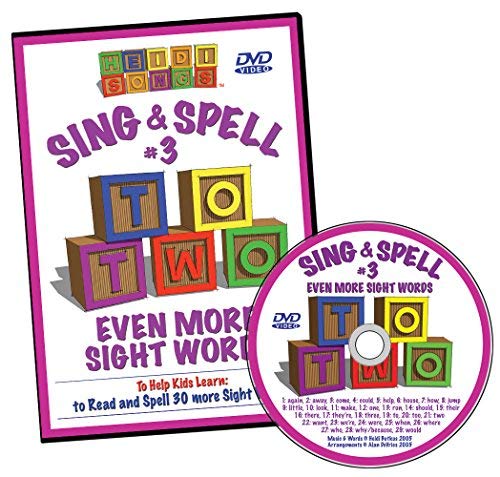Sing & Spell the Sight Words - Volume 3 DVD von HeidiSongs