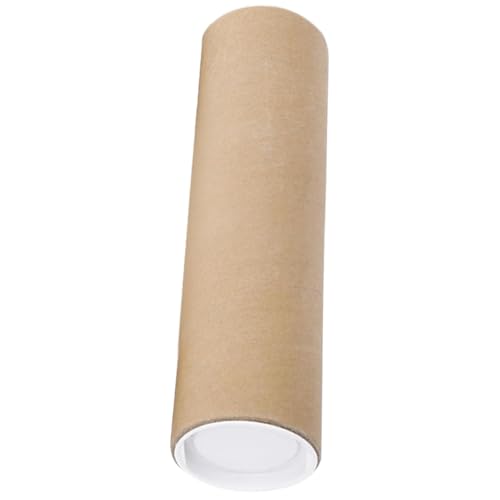 Mailingrohre mit Kunststoff -Endkappen, 16 x 2 Zoll Versandröhre, robuster und schützender Posterhalter, Kraftpapier -Ersatzpappe Pappe für Kraftpapier von Heidouse
