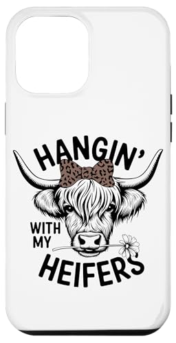 Ich hänge einfach mit meinen Färsen Hülle für iPhone 12 Pro Max Ich hänge einfach mit meinen Färsen Hülle für iPhone 12 Pro Max von Heifer Gifts for Women and Men
