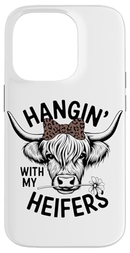 Ich hänge einfach mit meinen Färsen Hülle für iPhone 14 Pro Ich hänge einfach mit meinen Färsen Hülle für iPhone 14 Pro von Heifer Gifts for Women and Men