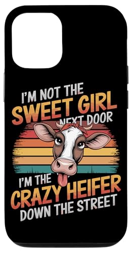 Verrückte Färse Hülle für iPhone 12/12 Pro Verrückte Färse Hülle für iPhone 12/12 Pro von Heifer Gifts for Women and Men