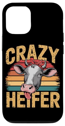 Verrückte Färse Hülle für iPhone 12/12 Pro Verrückte Färse Hülle für iPhone 12/12 Pro von Heifer Gifts for Women and Men