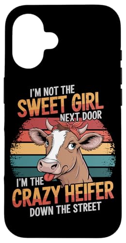 Verrückte Färse Hülle für iPhone 16 Verrückte Färse Hülle für iPhone 16 von Heifer Gifts for Women and Men