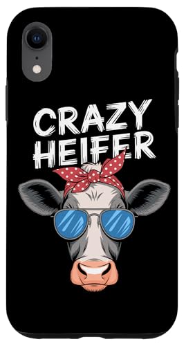 Verrückte Färse Hülle für iPhone XR Verrückte Färse Hülle für iPhone XR von Heifer Gifts for Women and Men