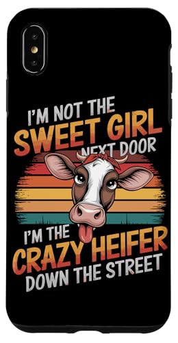 Verrückte Färse Hülle für iPhone XS Max Verrückte Färse Hülle für iPhone XS Max von Heifer Gifts for Women and Men