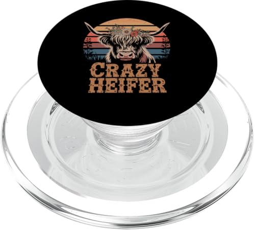 Verrückte Färse PopSockets PopGrip für MagSafe Verrückte Färse PopSockets PopGrip für MagSafe von Heifer Gifts for Women and Men
