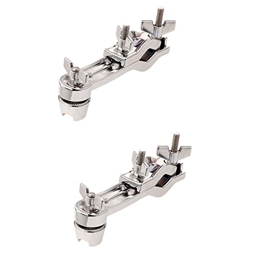Heiikiuy 2 x Trommelklemme, Trommel-Set, Halterung für Trommeln, Klemme, Trommelzubehör von Heiikiuy