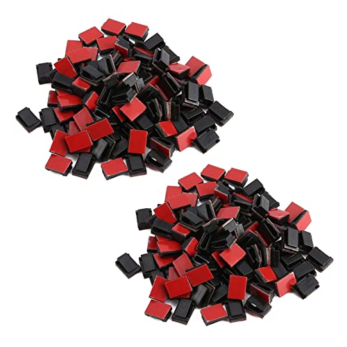 Heiikiuy 200 Klebe BäNder mit Draht Clips Kabel Satz Halter für Kabel Aufbewahrung Heiikiuy 200 Klebe BäNder mit Draht Clips Kabel Satz Halter für Kabel Aufbewahrung von Heiikiuy
