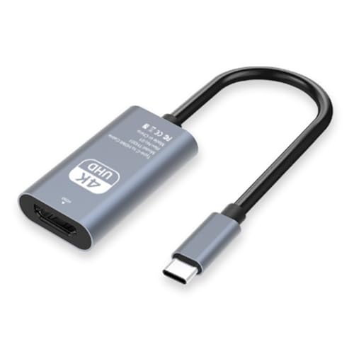 Heiikiuy Premium 4K 60Hz USB C auf HDTV Adapter, USB3.1 Typ C Stecker auf Buchse Konverter Kabel für Laptop, Tablet, TV Heiikiuy Premium 4K 60Hz USB C auf HDTV Adapter, USB3.1 Typ C Stecker auf Buchse Konverter Kabel für Laptop, Tablet, TV von Heiikiuy