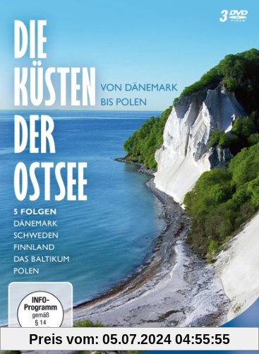 Die Küsten der Ostsee [3 DVDs] von Heike Nikolaus
